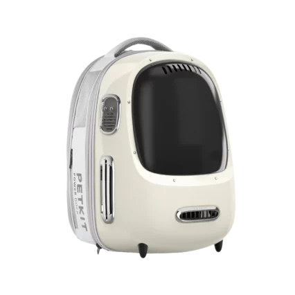 PETKIT Breezy 2 - Cream White | kuprinė katėms nešioti