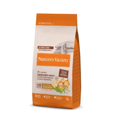 Nature's Variety No Grain Sterilized Cat (norvegiška lašiša)
