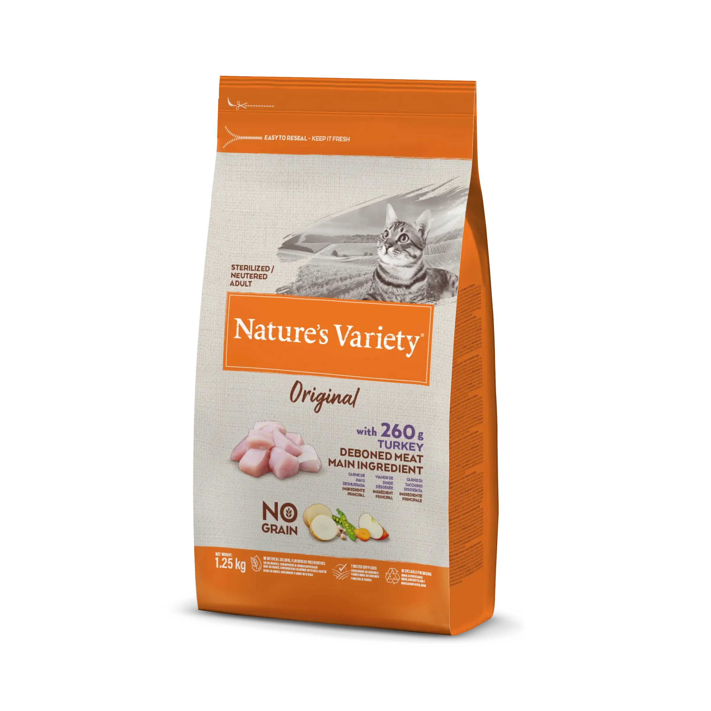 Nature's Variety Original Sterilized Cat (kalakutiena)