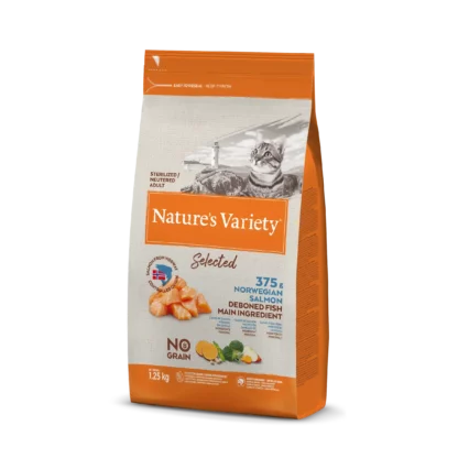 Nature's Variety Selected Sterilized (norvegiška lašiša)